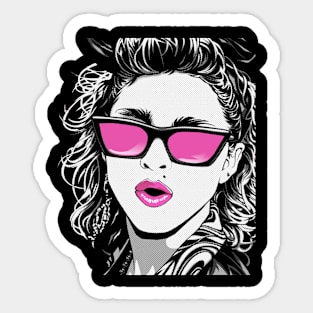 Take a Bow Style Madonnas Concert Shirt Sticker